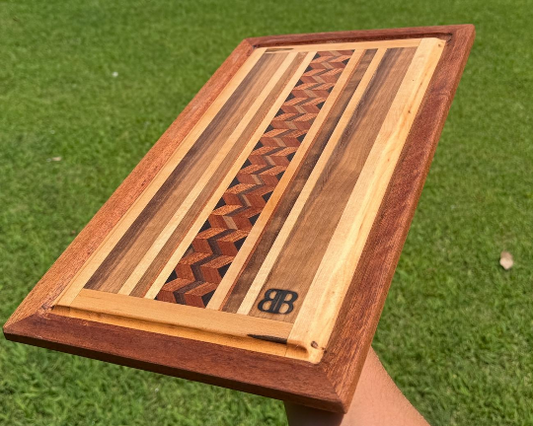 zig zag pattern cutting board